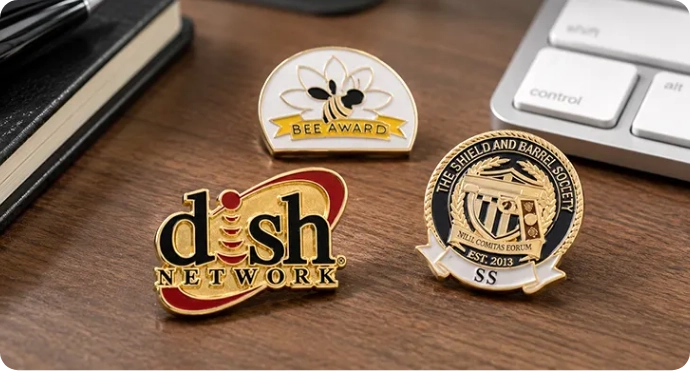 Customer support available around the clock Custom Pins Canada customer support available around the clock